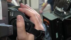 Media outside Partit Democrata HQ News Clip