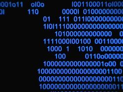 Binary world Stock Footage