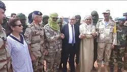 CLEAN : Mali: French Defence Minister in Gao to visit Barkhane forces News Clip