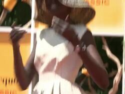 Alek Wek at The Fifth Annual Veuve Clicquot Polo Classic Stock Footage