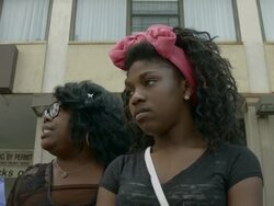 Activists And Homeless Demonstrate In Support Of Pan Am Hotel Shelter, Which Has Drawn Criticism From Neighborhood Groups Stock Footage