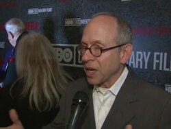INTERVIEW: Bob Balaban thinks Ron Galella is an amazing photographer and trailblazer. Excited to see the film. at the 'Smash His Camera' New York Premiere Stock Footage
