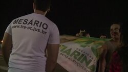 CLEAN : Shocked Silva fans react to Brazil vote result News Clip