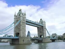 LONDON - TOWER BRIDGE 1 Stock Footage