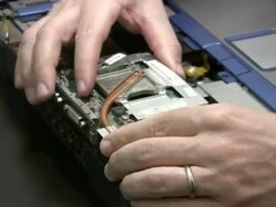 Laptop repair Stock Footage