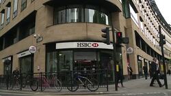 CLEAN : STOCKSHOTS: HSBC Q1 net profit down 18 percent at $4.3 bn News Clip