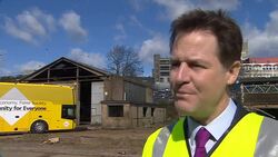 Nick Clegg interview in key seat of Watford News Clip