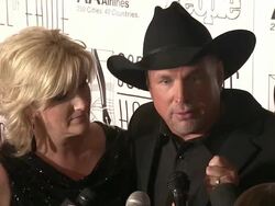 Trisha Yearwood and Garth Brooks  Stock Footage