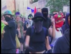 Anti-globalisation protesters target G8 summit News Clip