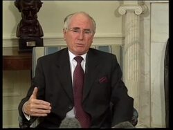 Bush and Howard comment on Iraq/NATO News Clip