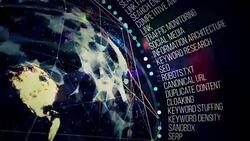 SEO World Stock Footage