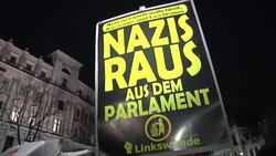 Protest against gathering of conservative fraternity members News Clip