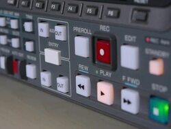 video cassette recorder Stock Footage