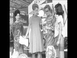 SYND 28 8 67 OPENING OF FRANKFURT TRADE FAIR News Clip