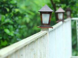 Deck Lamp Stock Footage