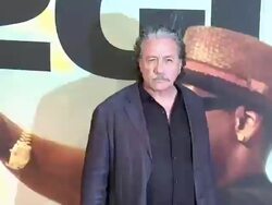 Edward James Olmos at "2 Guns" New York Premiere Stock Footage