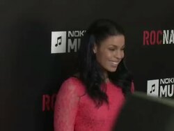 Jordin Sparks at 2013 Roc Nation Pre-Grammy Brunch 2/9/2013 in West Hollywood, CA.(Footage by WireImage Video/Getty Images Entertainment Video) Stock Footage