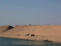 Suez Channel Stock Footage