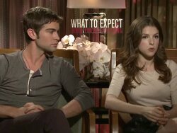 INTERVIEW - Anna Kendrick and Chace Crawford talk about having kids in the future Stock Footage