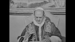 CAN887 POPE PAUL VI GIVES CHRISTMAS MESSAGE Instructional Video