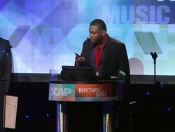 SPEECH: Matthew 'Boi 1da' Samuels  Stock Footage