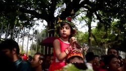 CLEAN : Bangladeshi celebrate Bengali new year News Clip