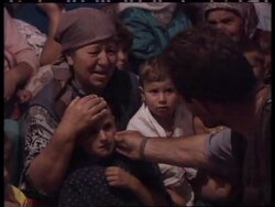 KOSOVO: WOMEN &amp; CHILDREN HIDE IN BASEMENTS AFTER SERB ATTACKS Instructional Video