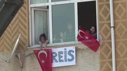 CLEAN : Erdogan gives final 'Yes' campaign rally News Clip