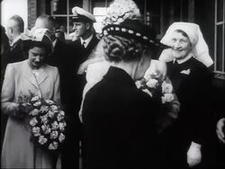 ROYAL FAMILY VISIT THE OLD FAMILY News Clip