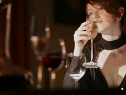 Glamour evening dinner    GL RO Stock Footage