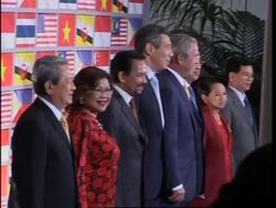 President Bush meets ASEAN leaders, Calderon arrival, Putin Instructional Video