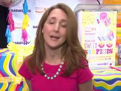 INTERVIEW - LeAnn Morrissey - Babies "R" Us Throws A #TrulyScrumptious Operation Shower Event Hosted By Heidi Klum Stock Footage