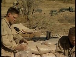 Kandahar positions + General Franks on Bin Laden News Clip