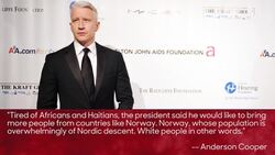 Anderson Cooper Gets Emotional About Haiti & Trump's 'Racist' Comments | THR News News Clip