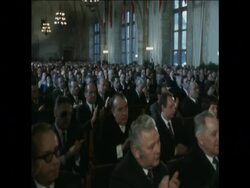 SYND 24-3-73 CZECH PRESIDENT RE-ELECTED FOR SECOND TERM News Clip