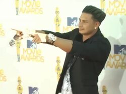 Pauly Del Vecchio at the 2010 MTV Movie Awards at Universal City CA. (Footage by WireImage Video/GettyImages) Stock Footage