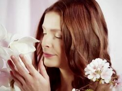 Girl relaxing Stock Footage