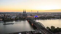 4K Time Lapse : Cologne Stock Footage