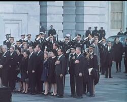 A SPECIAL COLOUR PRESENTATION OF THE FUNERAL IN WASHINGTON - News Clip