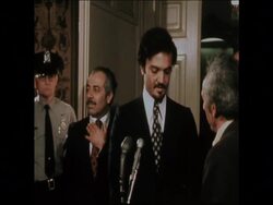 SYND 18 9 75  PRINCE FAISAL OF SAUDI ARABIA SPEAKS TO PRESS News Clip