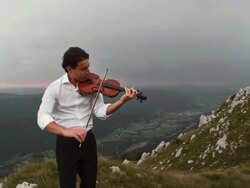 CRANE: Musician Inspired By Nature Stock Footage