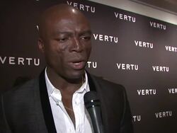 INTERVIEW: Seal on talks about Vertu Constellation Quest phone fits into his lifestyle Ã‰ Stock Footage