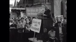 CAN542 GERMAN LABOUR UNIONS DEMONSTRATE AGAINST EMERGENCY LAWS TO BE PLASSED IN WEST GERMAN PARLIAMENT Instructional Video