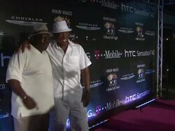 Cedric the Entertainer and Tory Kittles Stock Footage