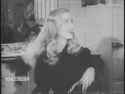 Veronica Lake Shows New Hairstyle For Womanpower Campaign News Clip