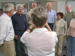 HD: Seniors Practicing Photographing Stock Footage