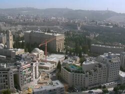 Aerial Jerusalem, Israel Stock Footage