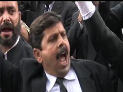 Protests in Pakistan draw masses upset over the death of Al-Qaeda leader Osama bin Laden, with some vowing a revolution to avenge his death at the hands of U.S. Forces. This comes as a military center is bombed, in apparent retaliation for the attack. News Clip