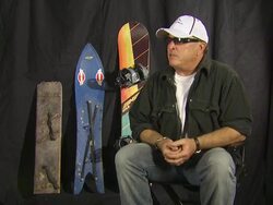Tom Sims, Steve Fisher Interviews - Countdown To X Games Olympics Stock Footage