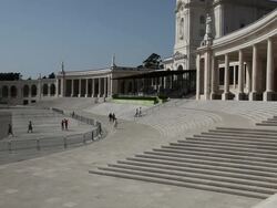 Fatima, Sanctuary of Our Lady of Fatima Stock Footage